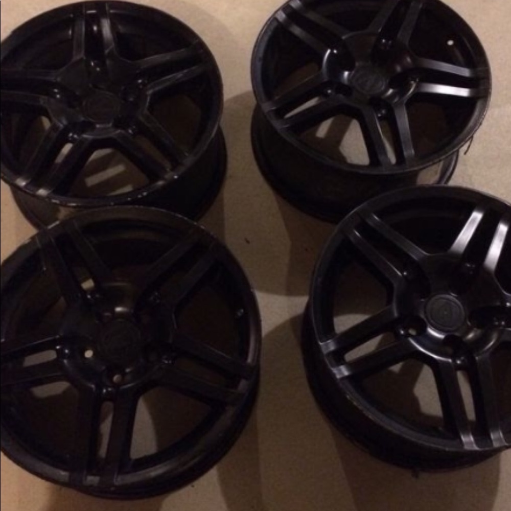 18” black Acura rims